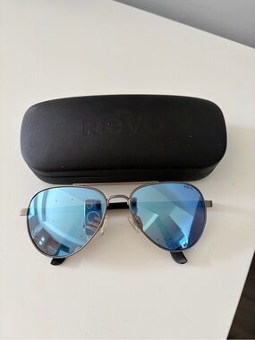 Revo Raconteur 2 sunglasses with Blue Mirror Lenses